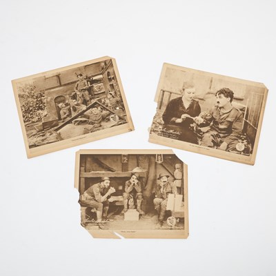 Lot 593 - An extensive collection of silent film era lobby cards dating from 1917 to 1919