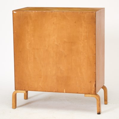 Lot 729 - Alvar Aalto for Artek Birch and Plywood Chest of Drawers
