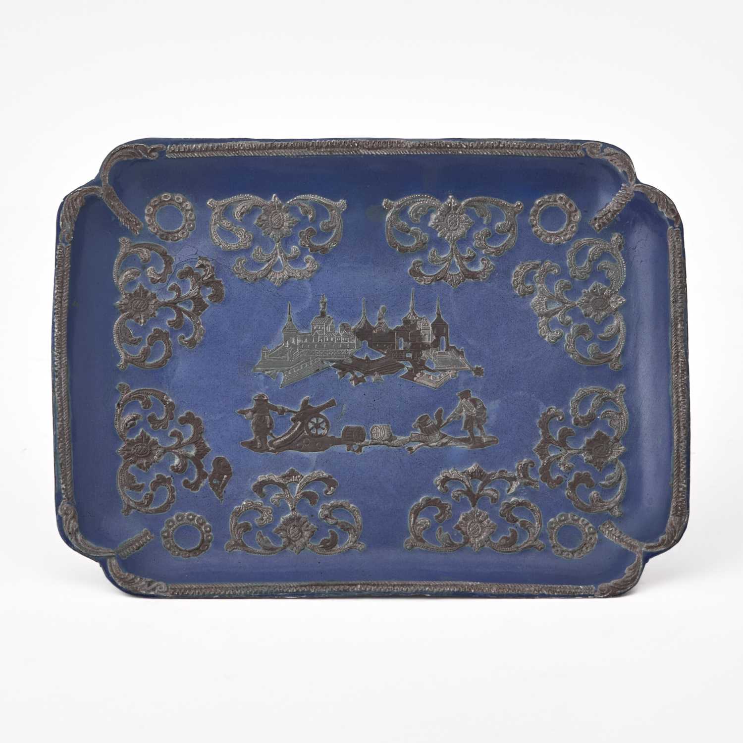 Lot 115 - Russian Enamel Tray