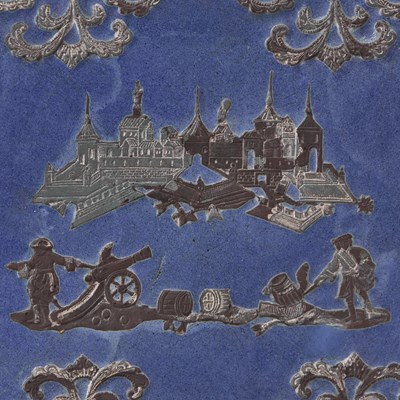 Lot 115 - Russian Enamel Tray