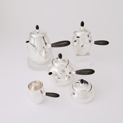 Lot 714 - Georg Jensen Sterling Silver Tea and Coffee Service
