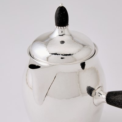 Lot 714 - Georg Jensen Sterling Silver Tea and Coffee Service