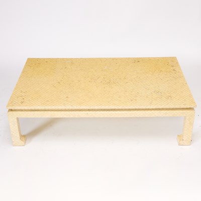 Lot 131 - Asian Style Tessellated Horn Low Table