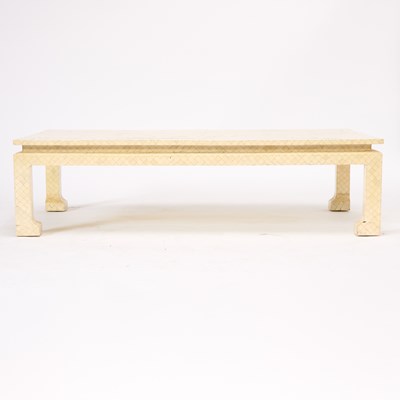 Lot 131 - Asian Style Tessellated Horn Low Table