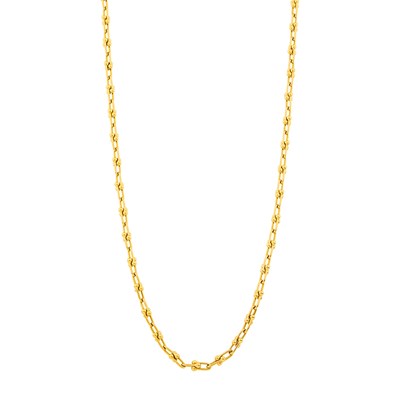 Lot 1091 - Cartier Long Gold Chain Necklace