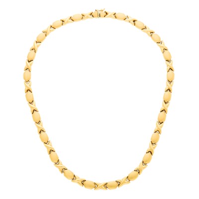 Lot 2087 - Gold Link Necklace