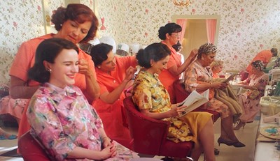 Lot 506 - A three-piece ensemble worn in the "We're Going to the Catskills!" episode of The Marvelous Mrs. Maisel