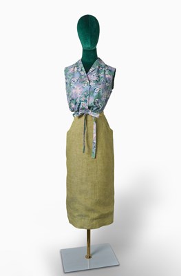 Lot 506 - A three-piece ensemble worn in the "We're Going to the Catskills!" episode of The Marvelous Mrs. Maisel