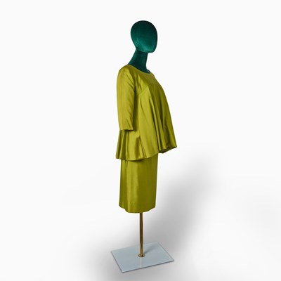 Lot 507 - Green Silk Bubble-Hem Tunic and Skirt worn in The Marvelous Mrs. Maisel