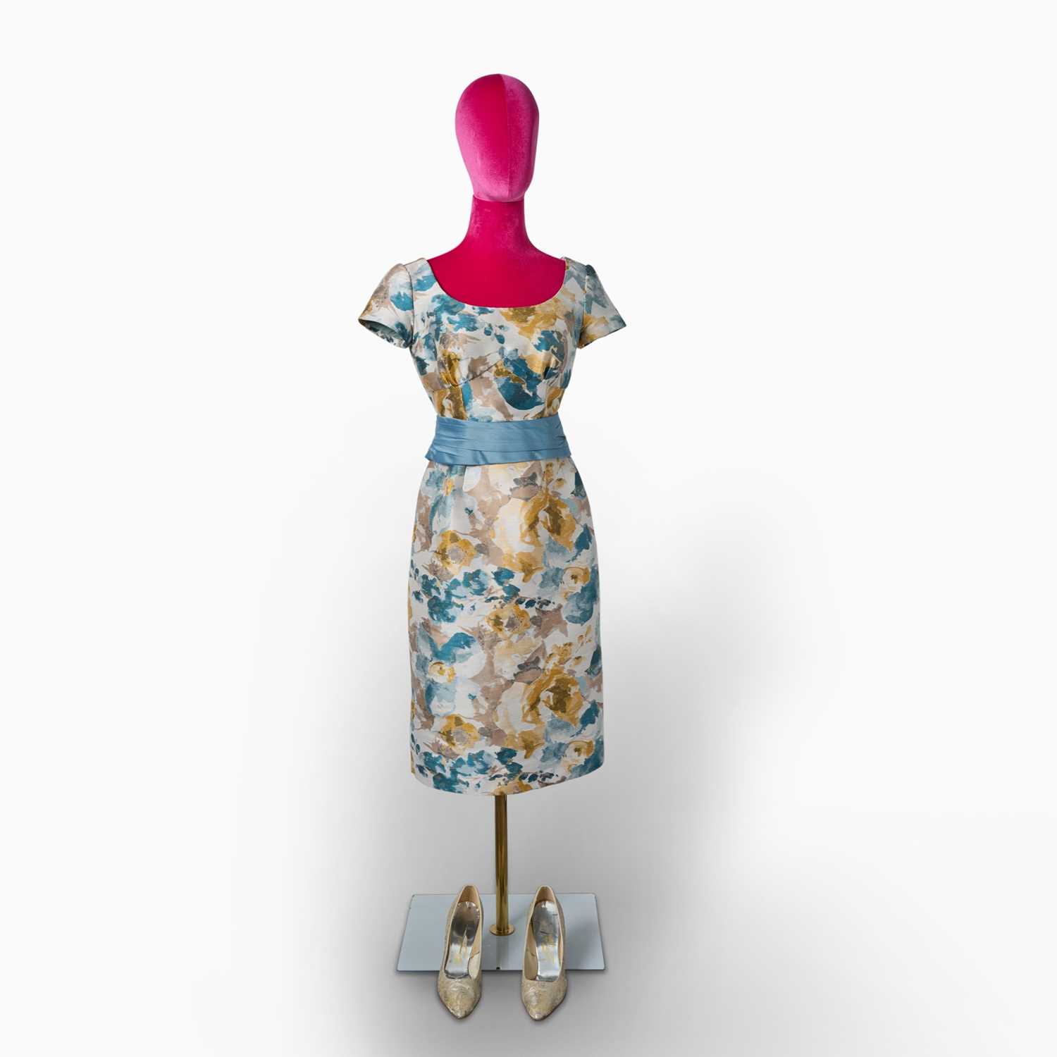 Lot 501 - Rose's dress and heels from the "A Jewish Girl Walks Into the Apollo" episode of The Marvelous Mrs. Maisel