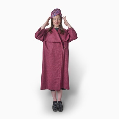 Lot 508 - Rose Weissman's coat and hat worn on screen in The Marvelous Mrs. Maisel