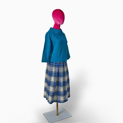Lot 510 - Rose Weissman's blue sweater and skirt worn on screen in The Marvelous Mrs. Maisel