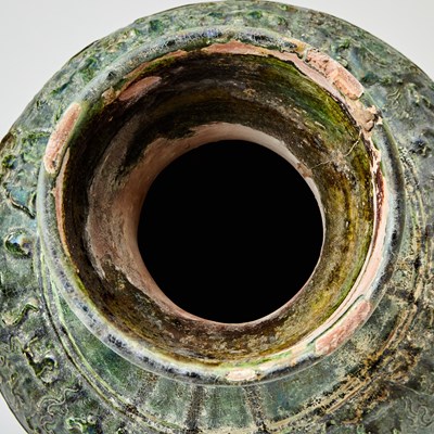 Lot 122 - Chinese Green Glazed Pottery Jar