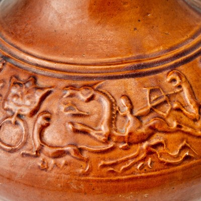 Lot 125 - Chinese Brown Glazed Pottery Jar
