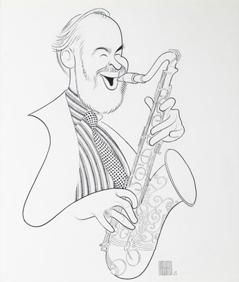 Lot 24 - An original Al Hirschfeld