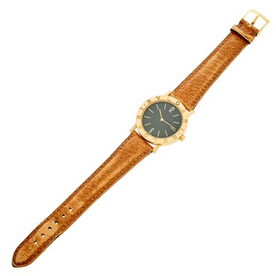 Lot 2065 - Bulgari Gold 'Bvlgari Bvlgari' Wristwatch