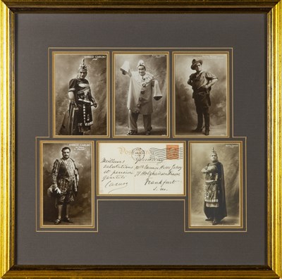 Lot 96 - Enrico Caruso Signed Memorabilia