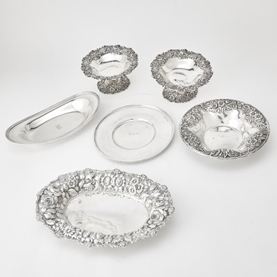 Lot 266 - Group of American Sterling Silver Table Articles