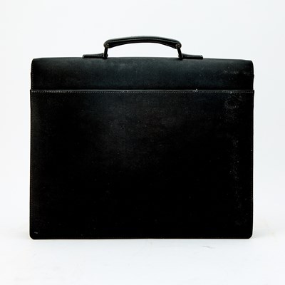 Lot 57 - Gucci Black Leather Briefcase