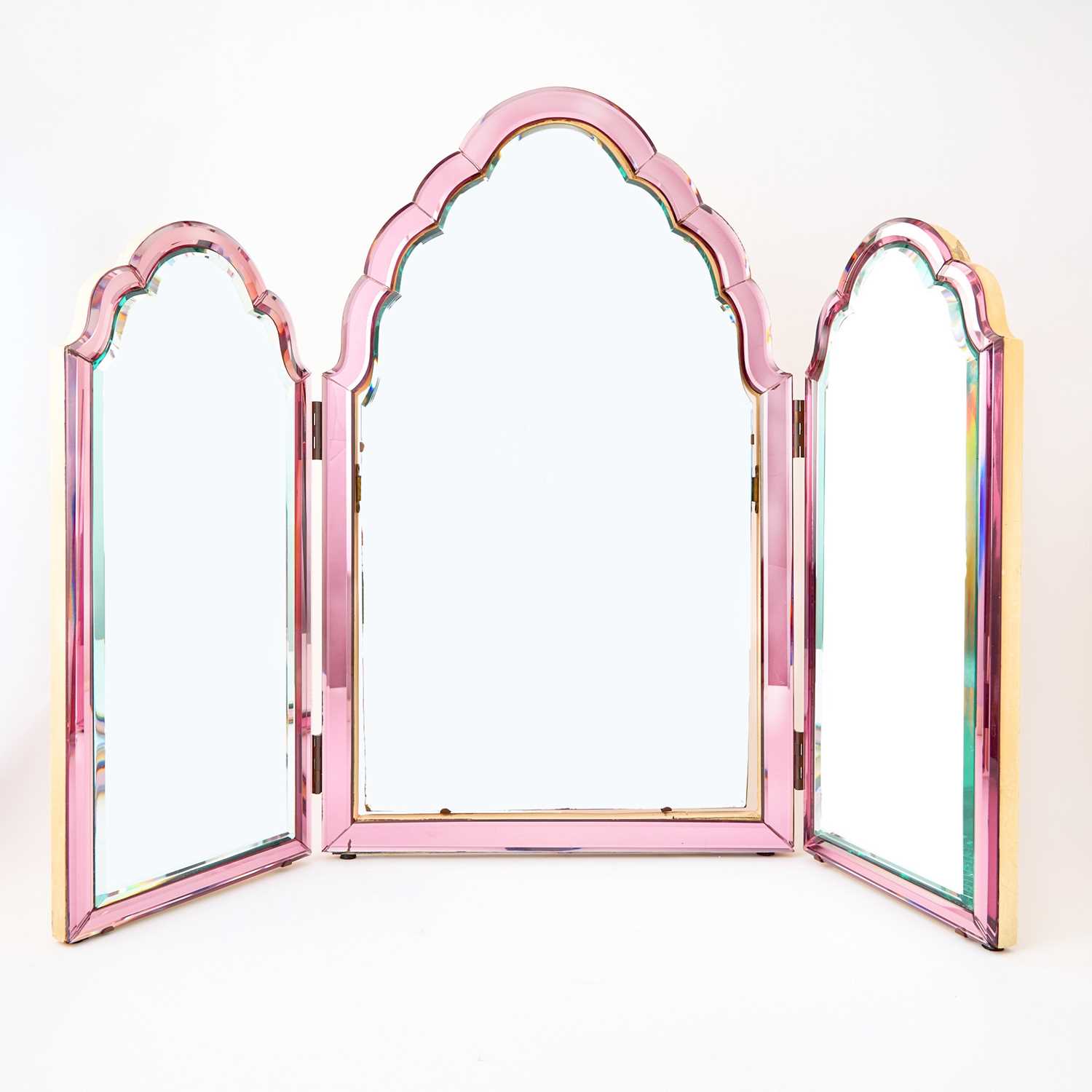 Lot 207 - Triptych Vanity Mirror