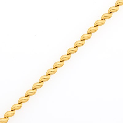 Lot 2248 - Mayors Gold Link Bracelet