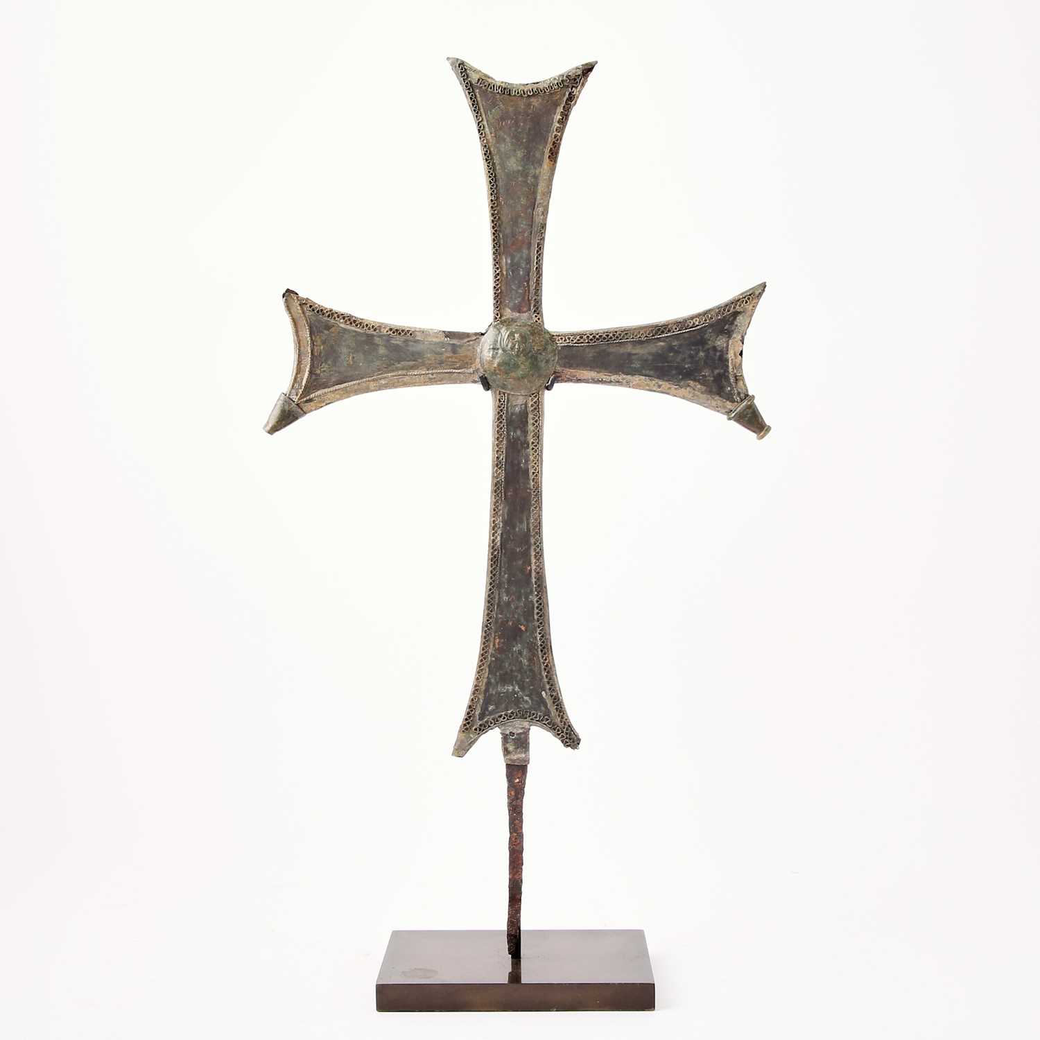 Lot 199 - Byzantine Bronze Processional Cross