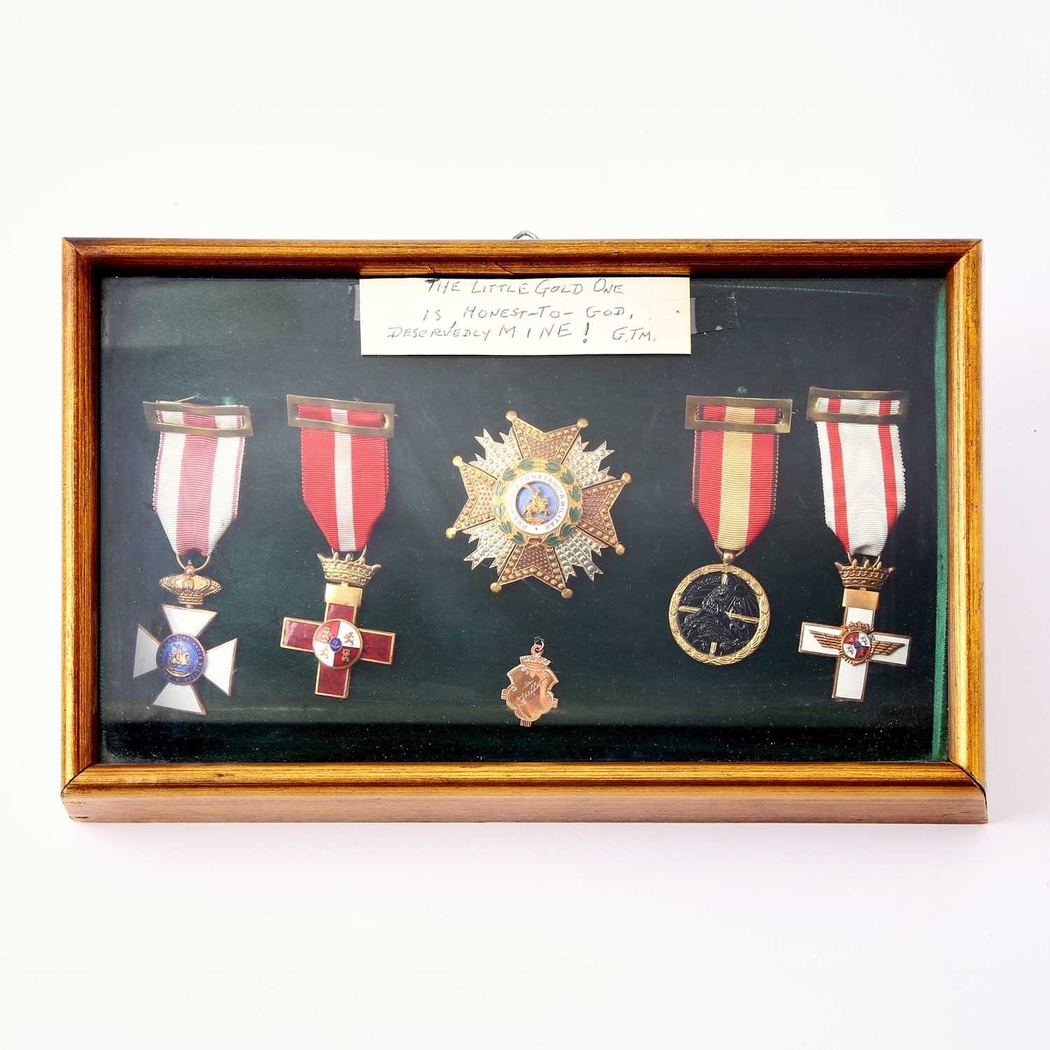 Lot 208 - Group of Medals Belonging to George Tyler Moore