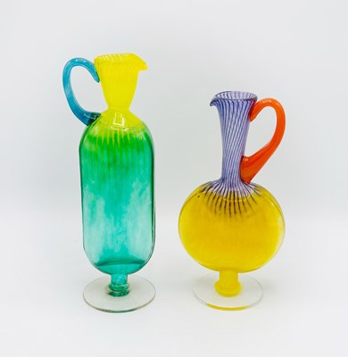 Lot 1183 - Two Kosta Boda Glass Pitchers