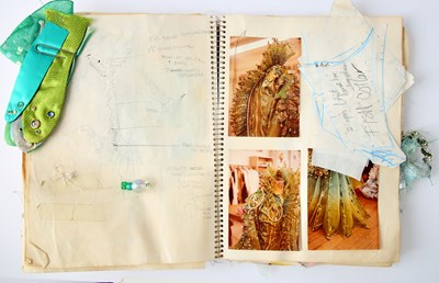 Lot 539 - An excellent costume bible for the Pirates of Penzance film starring Angela Lansbury