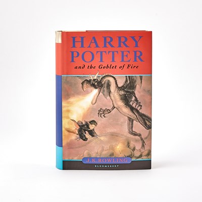 Lot First English edition of Harry Potter and the Goblet of Fire