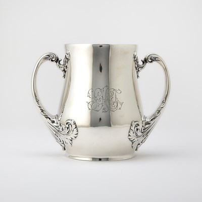 Lot 86 - Whiting Mfg. Co. Sterling Silver Two-Handled Vase