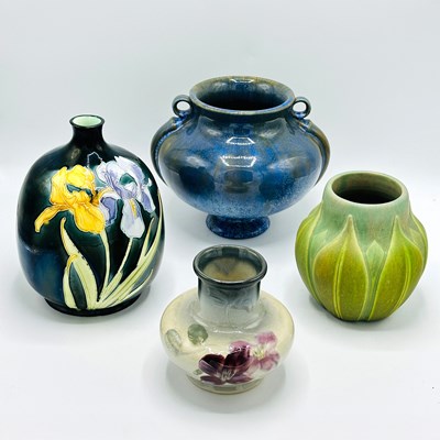 Lot 1090 - Four Art Pottery Vases