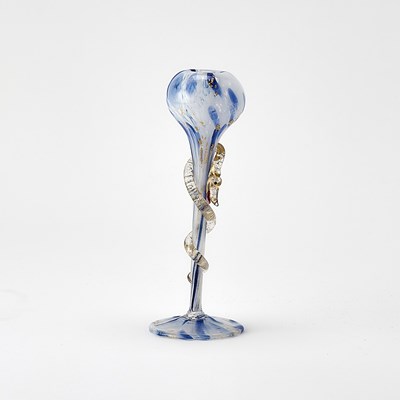 Lot 286 - Murano Blown and Applied Glass Vase