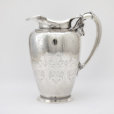 Lot 120 - American Sterling Silver Water Pitcher