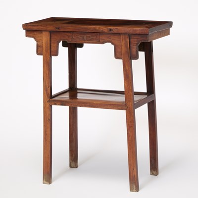 Lot 117 - A Chinese Hardwood Side Table