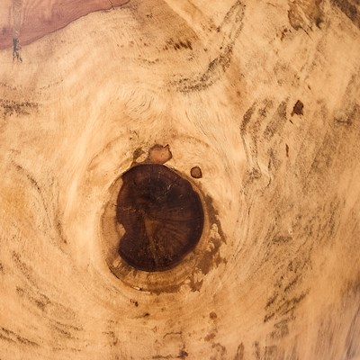 Lot 781 - Philip Moulthrop Turned Spalted Sweetgum Burl Globe
