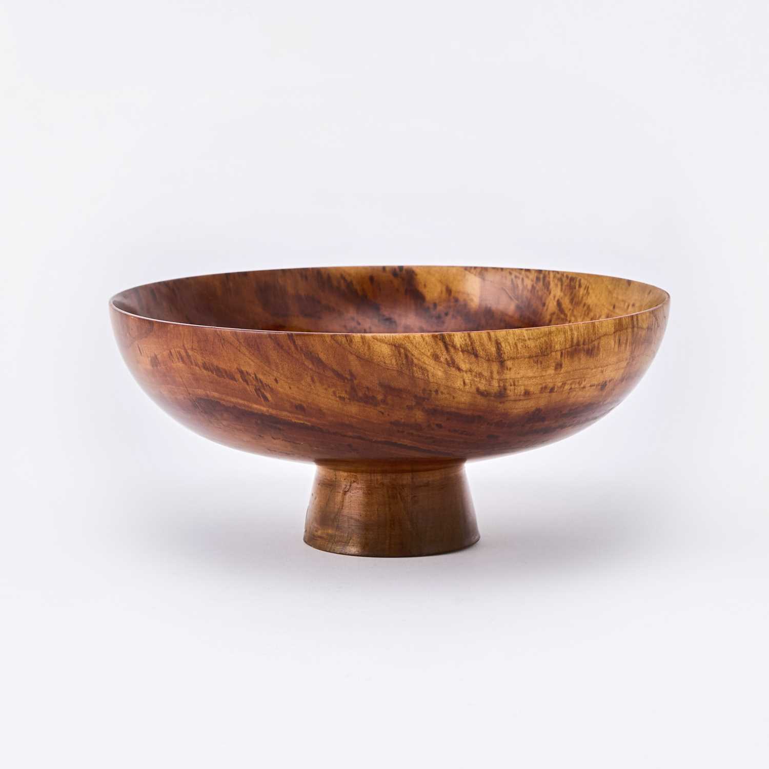 Lot 777 - Ed Moulthrop Turned Cherry Footed Bowl