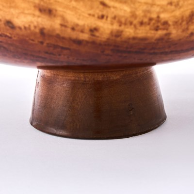 Lot 777 - Ed Moulthrop Turned Cherry Footed Bowl