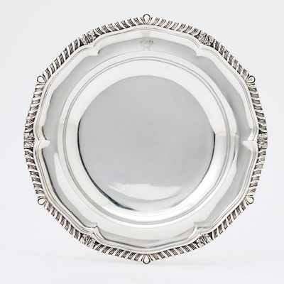 Lot 164 - George III Sterling Silver Soup Plate