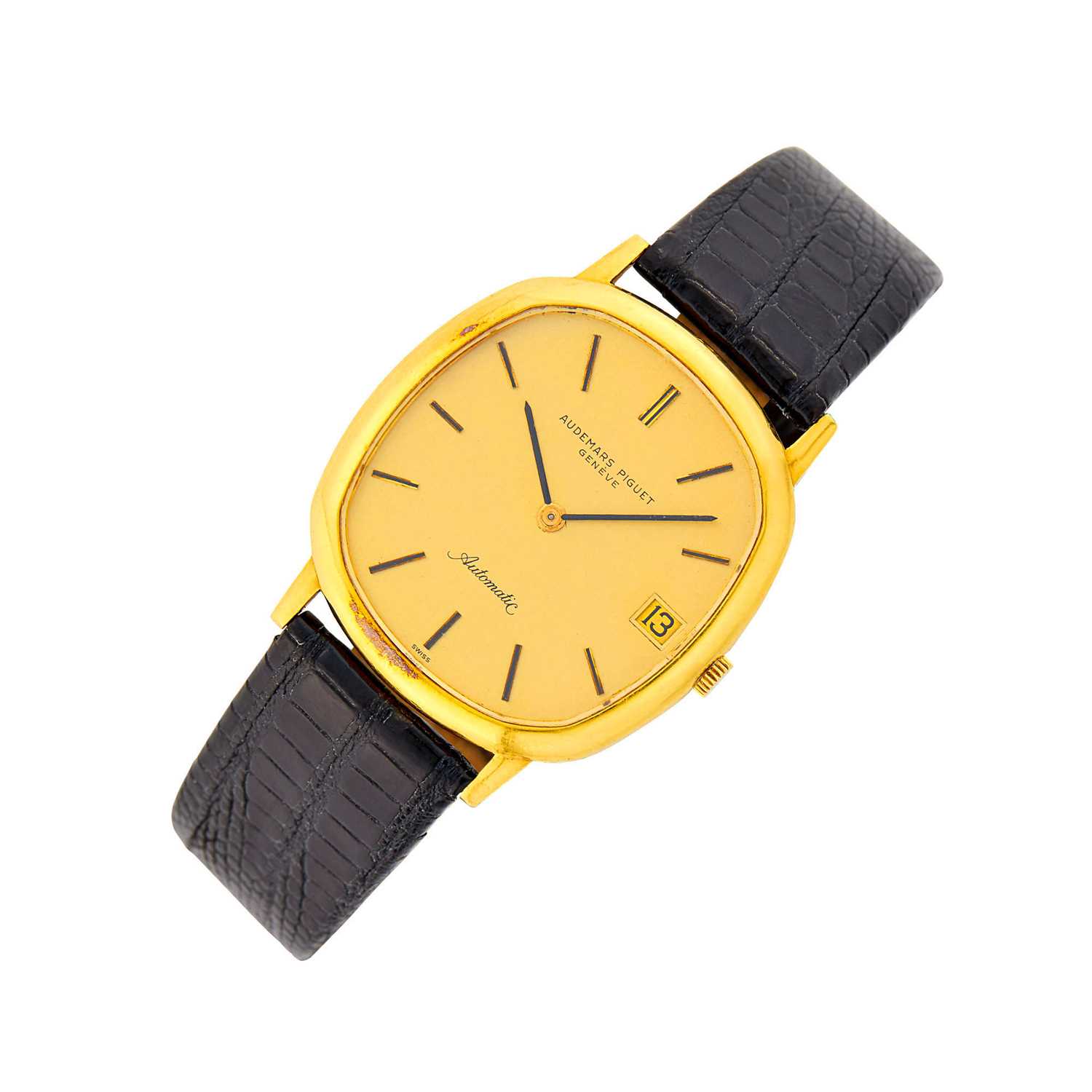 Lot 1059 - Audemars Piguet Gold Wristwatch