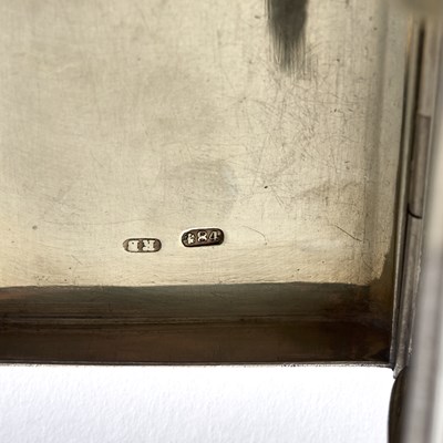 Lot 97 - Russian Silver Trompe l'oeil Cigarette Case