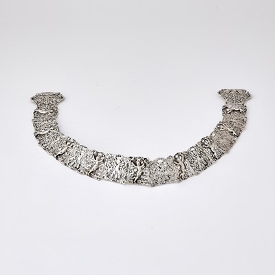 Lot 184 - Edward VII Sterling Silver Belt