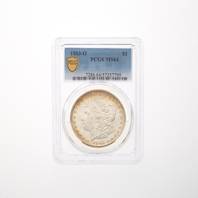 Lot 47 - United States 1903-O Morgan Dollar - PCGS MS-64