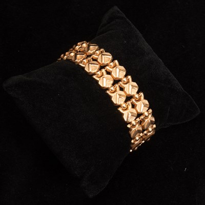 Lot 277 - 14KT Rose Gold Bracelet