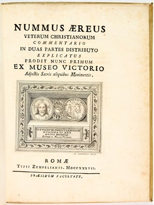 Lot 36 - An important text on the study of ancient numismatics