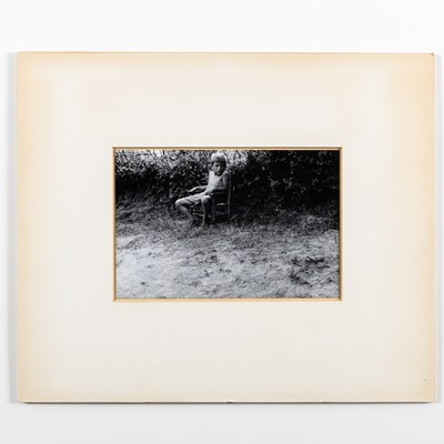 Lot 43 - Emmet Gowin, Boy in Chair, Danville, Virginia, 1963