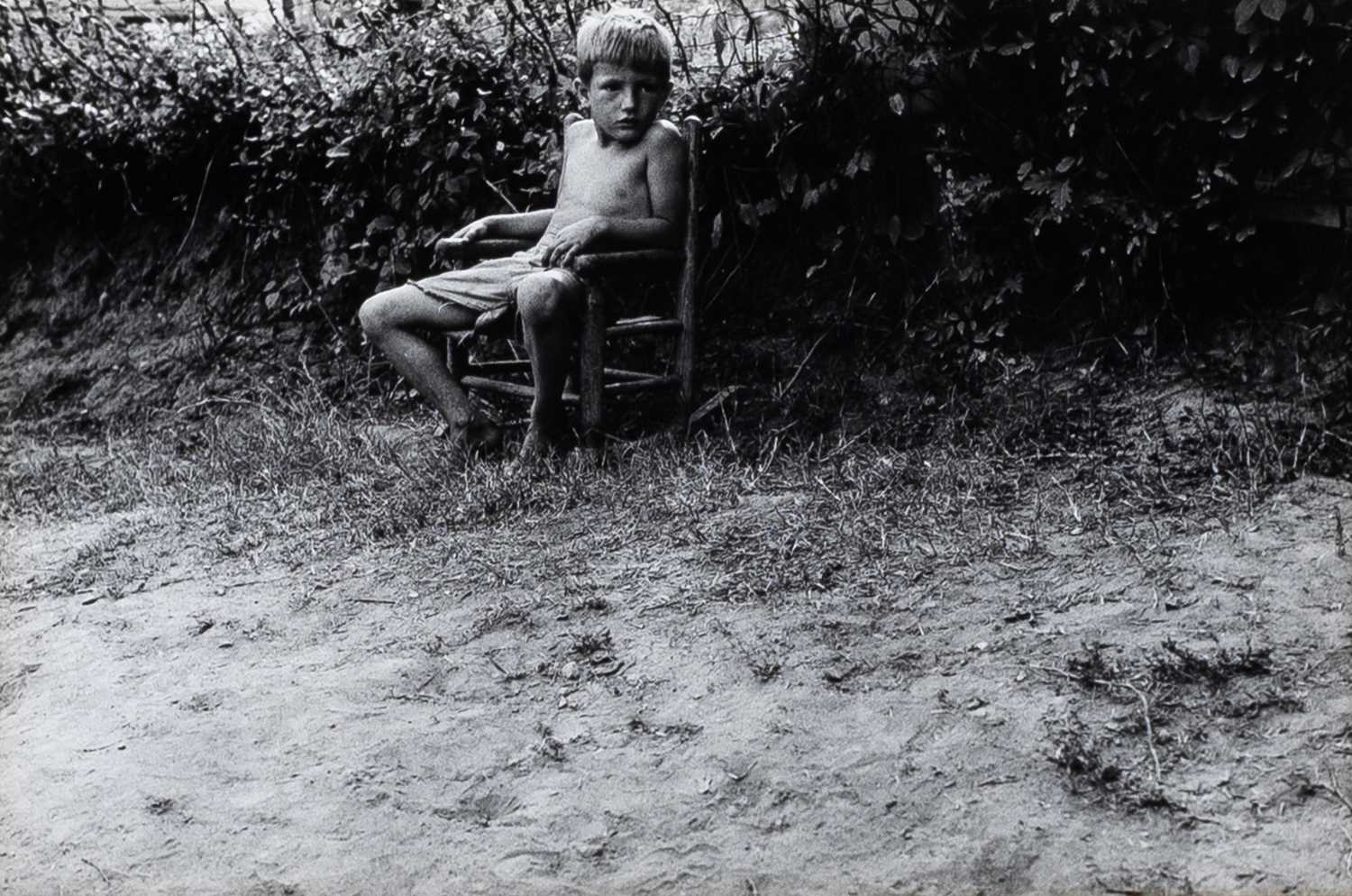 Lot 43 - Emmet Gowin, Boy in Chair, Danville, Virginia, 1963