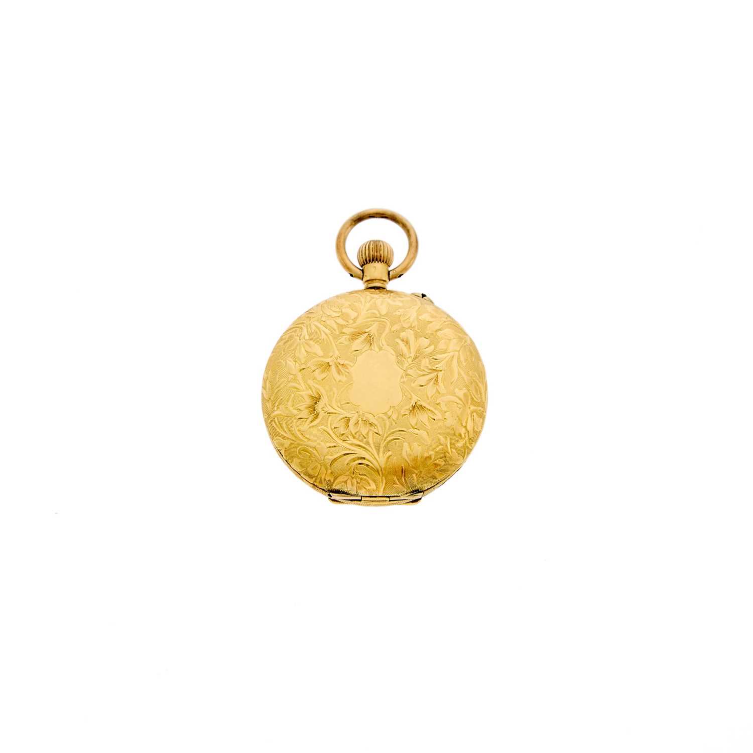 Lot 2199 - Gold Hunting Case Pocket Watch
