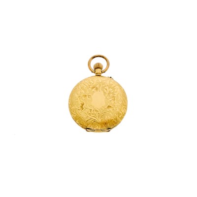 Lot 2199 - Gold Hunting Case Pocket Watch
