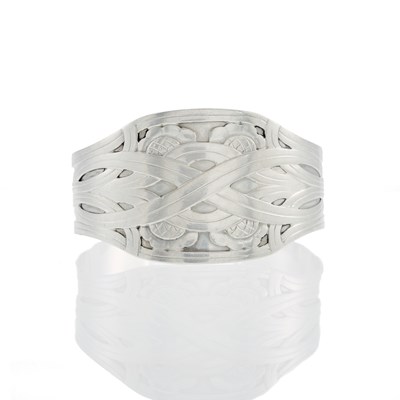 Lot 2132 - Georg Jensen Silver Cuff Bangle Bracelet